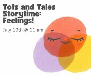 Tots And Tales Storytime: Feelings!