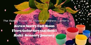 Strawberry Super Moon Flora Color Crystal Bowl Journey In Person