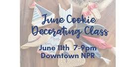 June Cookie Decorating Class