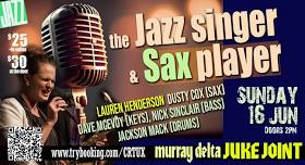 THE JAZZ SINGER & SAX PLAYER