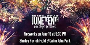 Scotland Juneteenth Heritage Festival Fireworks Display