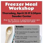 Freezer Meal Workshop