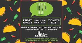 Tacos and Trivia Night Fundraiser