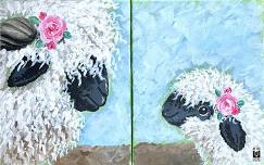 Ewe So Cute!  — A Parent and Child Paint Event — $70 per pair