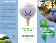 2nd Annual Alex Bradford Memorial Golf Tournanment