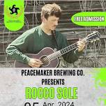 Rocco Sole Live at Peacemaker Brewing