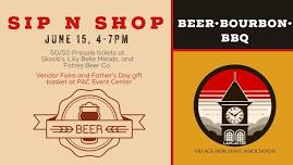 Beer*Bourbon*BBQ Sip & Shop