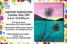 Canvas & Cocktails-Lakeside Dandelions