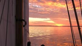 Full Moon Sail on the Schooner Olad