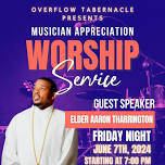 Musician appreciation worship service