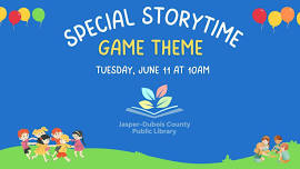 Special Storytime: Game Theme