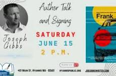 Joseph Gibbs Author Talk & Book Signing