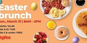 Easter Brunch at Hy-Vee!