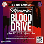 The MLK Jettie Rhodes Memorial Blood Drive