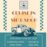 Cruise In Sip & Shop