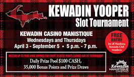 Kewadin Yooper Slot Tournament – Manistique