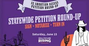 TURN IN PETITIONS & SIGN: Arizona for Abortion Access @ Sunny's Bookstore - Yuma