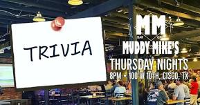 Trivia Night at Muddy Mike's Bar and Grill