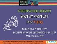 Poetry Contest for Teens