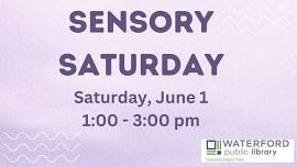 Sensory Saturday