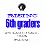 Rising 6th Graders Night