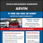 Vehicle Replacement Workshop- ARVIN!