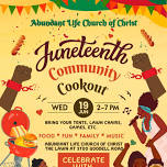 Juneteenth Community Cookout