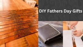 DIY Fathers Day gifts! Leather Belts & Wallets