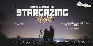 Stargazing night by Banjara and Gypsy - 6 planets in 1 line