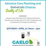 Advance Care Planning and Quality of Life Choices