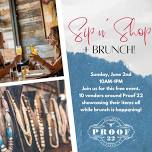 Sip n' Shop | Proof 22 | Sunday Brunch Shopping