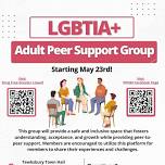 LGBTIA+ Adult Peer Support Group