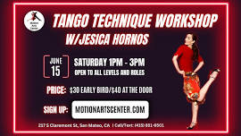 Tango Technique Workshop w/Jesica Hornos