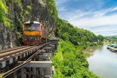 Kanchanaburi Day Tour: River Kwai Bridge, Death Railway and World War II Old Street