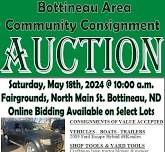 Bottineau community Consignment Auction