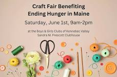 Gardiner Federal Credit Union Craft Fair to benefit Ending Hunger in Maine