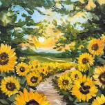 Join Brush Party to paint 'Sunflower Avenue' in Woodley