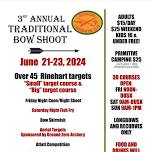 3rd Annual Traditional Archery Shoot