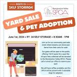 Yard Sale & Pet Adoption