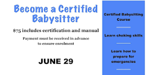 Carseland Babysitters Course