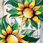 Paint Nite: Sunflower Duo