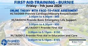 CPR & First Aid Training - Burnie