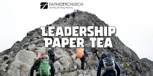 Leadership Paper Tea