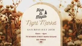 Pine and Maples Harvest day Market