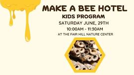 Make a Bee Hotel Kids Program