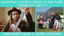 Music in the Park: White Lightning and the John Hewitt Band