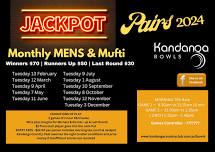 Win the Jackpot Mens December 2024