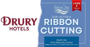 Ribbon Cutting - Drury Inn