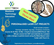 Laser Cut earrings, decorations - your choice of projects