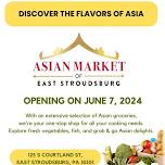 Opening East Stroudsburg Asian Market